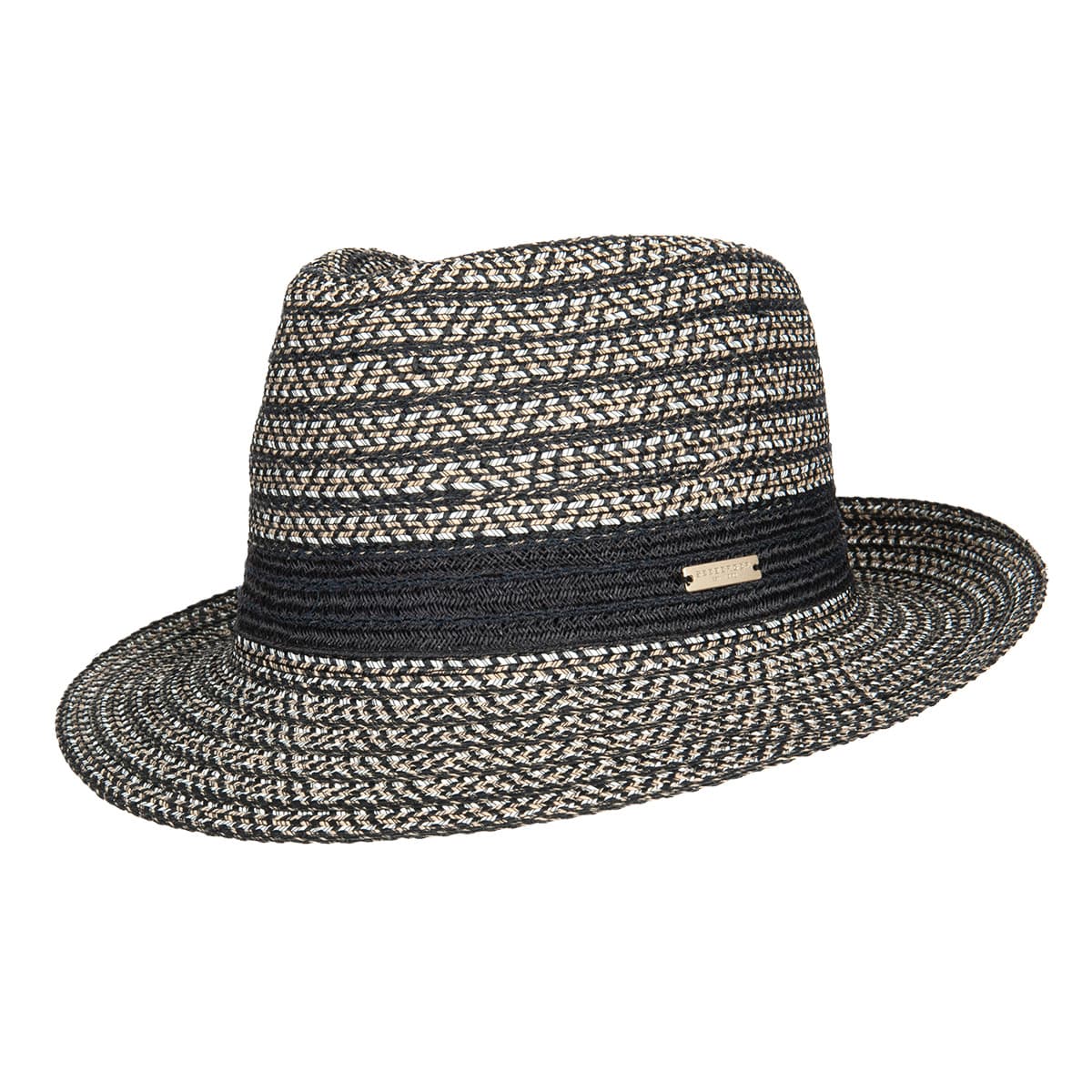 SEEBERGER Cappello estivo Fedora in misto viscosa