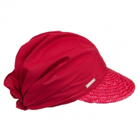 SEEBERGER Cappello estivo con visiera profonda da donna