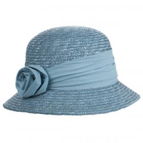 SEEBERGER - Elegante cappello di paglia da donna con un