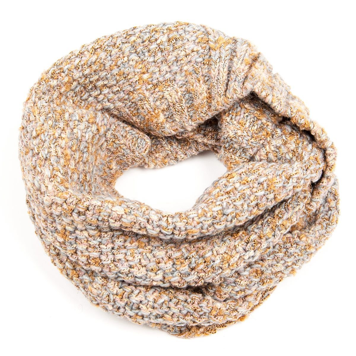 Pickapooh 100% Lana MERINO Sciarpa Loop Bambini Maglia Snood Collo