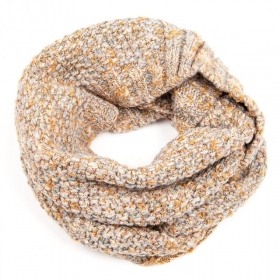 Sciarpa ad anello - Struttura in mohair lucido