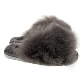 Pantofole in pelle dagnello SHEPHERD TESSAN da donna