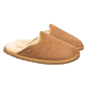 SHEPHERD Pantofole in pelle di agnello