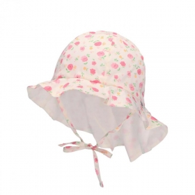 Cappello da sole per bambina con protezione per il coll