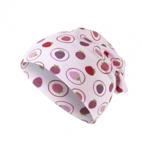Cappello per bambini con fragole e protezione UV