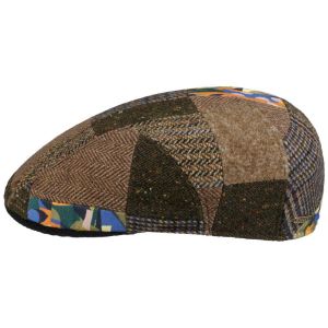 Berretto piatto da uomo STETSON - stile patchwork