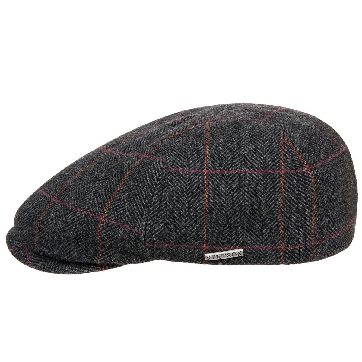 berretto uomo tipo flatcap Texas Wool firmato STETSON