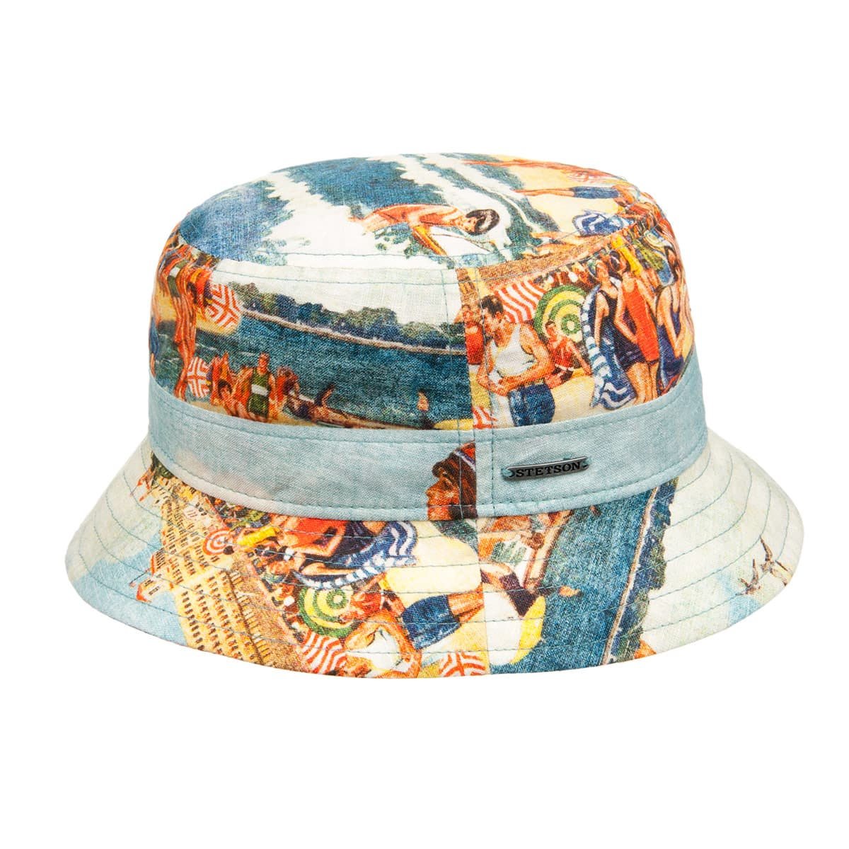 Chapeau Réversible Allover Fish Bucket by Stetson - CHF 73.95