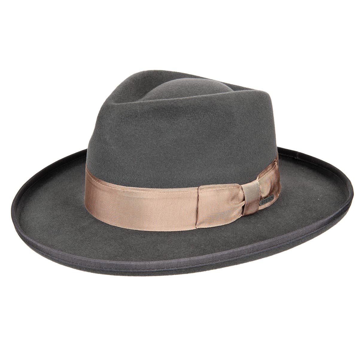 Cappello Western Stetson - Uomo, Cotone E Poliestere - Protezione UV 40+ - Sottogola In Pelle