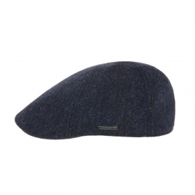 STETSON Berretto piatto Woolrich Herringbone