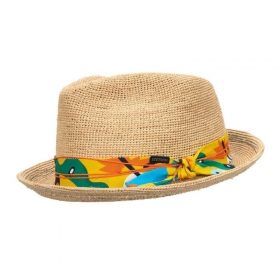 STETSON | Cappello da uomo in rafia alluncinetto