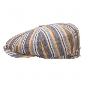 STETSON Cappello piatto Hatteras in lino