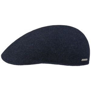 Cappello piatto Stetson - eleganza con motivo a spina di pesce