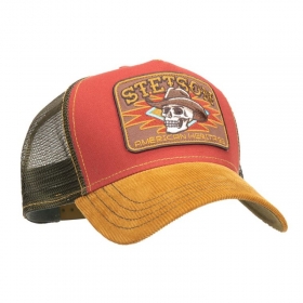 Berretto trucker STETSON con motivo a teschio