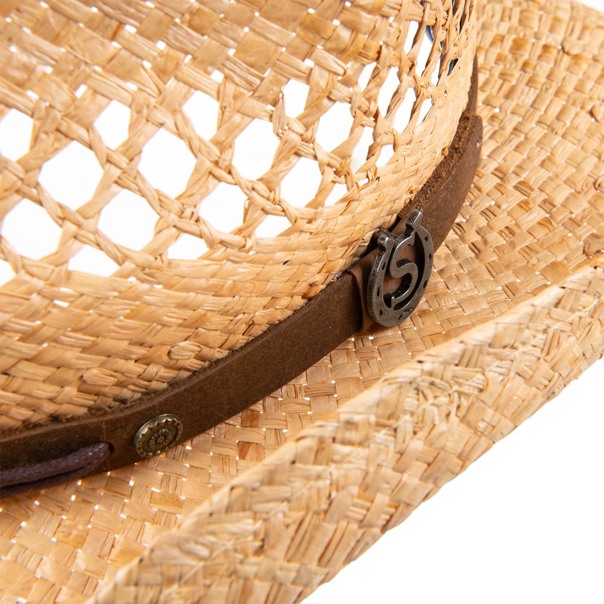 Stetson Cappello di Paglia Vetalio Trilby Donna/Uomo - Cappelli da Spiaggia Sole Estate Primavera/Estate - XXL (62-63 cm) Natura-serenella