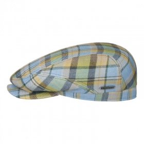 STETSON | Coppola 100% lino a scacchi