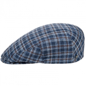 STETSON berretto da uomo Flatcap in lana e seta