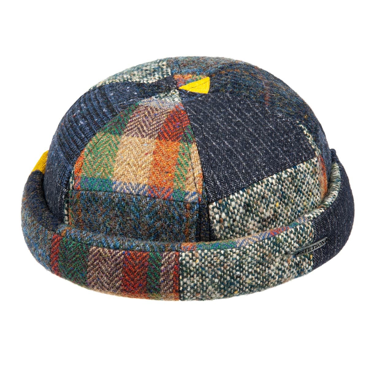 Stetson Docker Summer Jersey Uomo – Berretto In Lino E Cotone Con Risvolto, Fodera In Bio, Chiusura Regolabile E Protezione UV 40, Perfetto Per Primavera/Estate