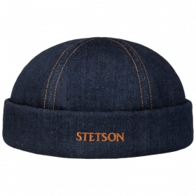 Stetson docker cap denim - Moda sostenibile