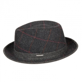 STETSON Fedora in lana: Eleganza senza tempo