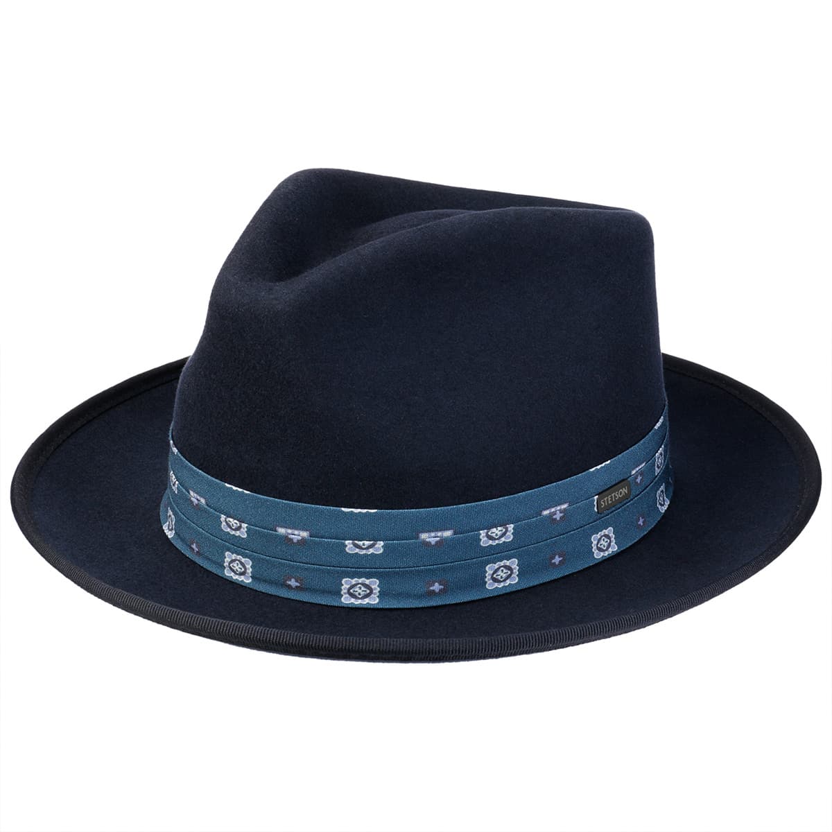 STETSON Cappello da uomo Fedora in feltro di lana