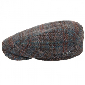 Stetson Cappello piatto Harris Tweed Elegance