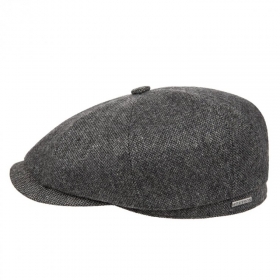 STETSON Hatteras Wool - Elegante berretto piatto