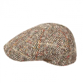 Cappello piatto Stetson Texas a spina di pesce
