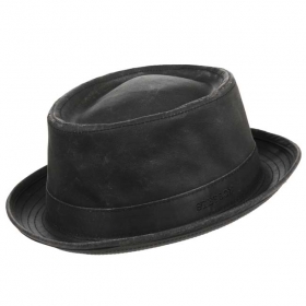 STETSON   Pork Pie Odenton in stile ecopelle