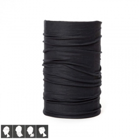 Sciarpa a tubo bandana nera - Elegante e versatile
