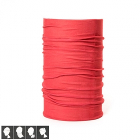 TUBO BANDANA TINTA ROSSO di FASHIONDESIGN