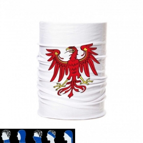 Elegante sciarpa multifunzionale con aquila