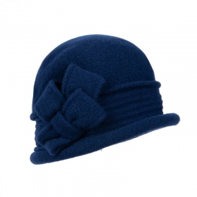 Cappello WILLI in feltro di lana con fiocco
