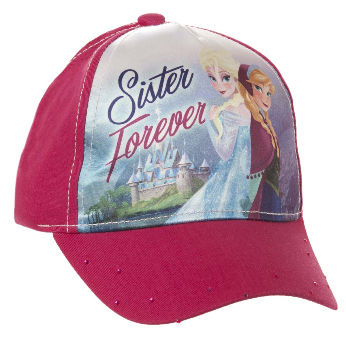 Frozen 2200000253 Berretto Basic Con Visiera Per Bambini - Rosa, Taglia Unica Con Regolazione - copertina