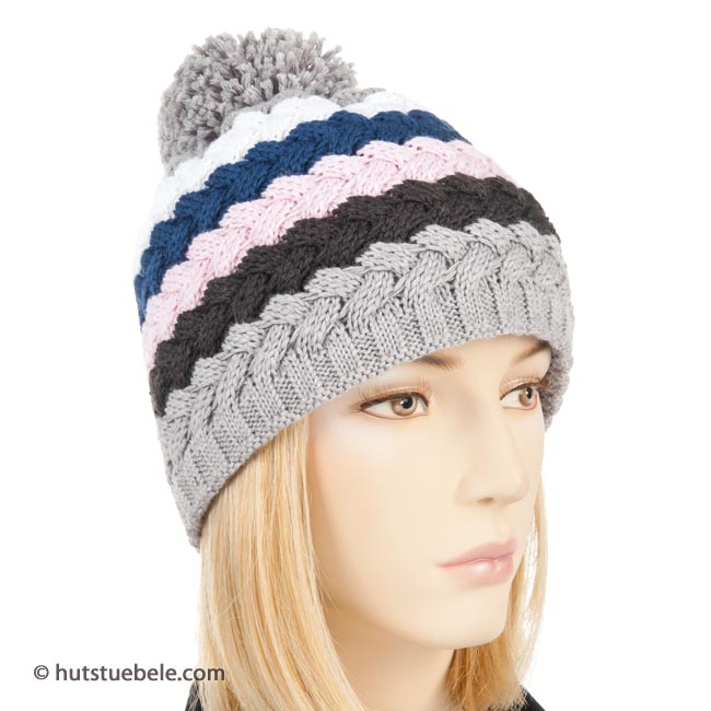 Berretto Con Pompon Ziener ISHI - Fodera In Pile, Tricolore, Unisex Per Bambini E Ragazzi | Caldo E Riflettente - Foto 5