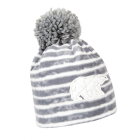 STERNTALER beanie foderato con pompon e applicazione