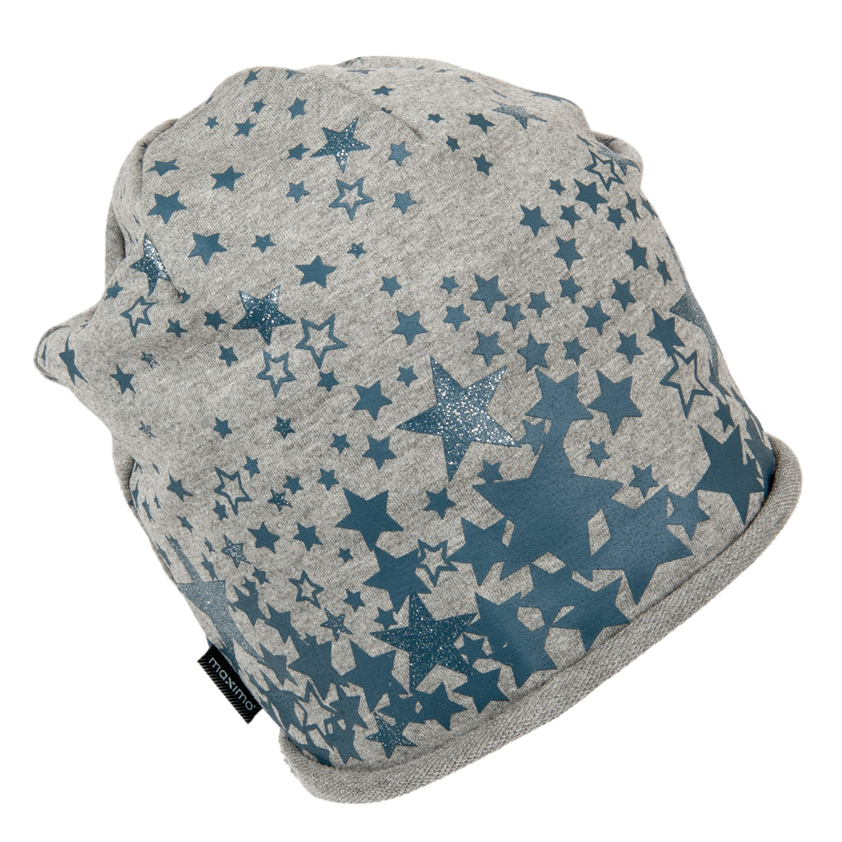 berretto oversize MAXIMO per bambine con stelline brillanti