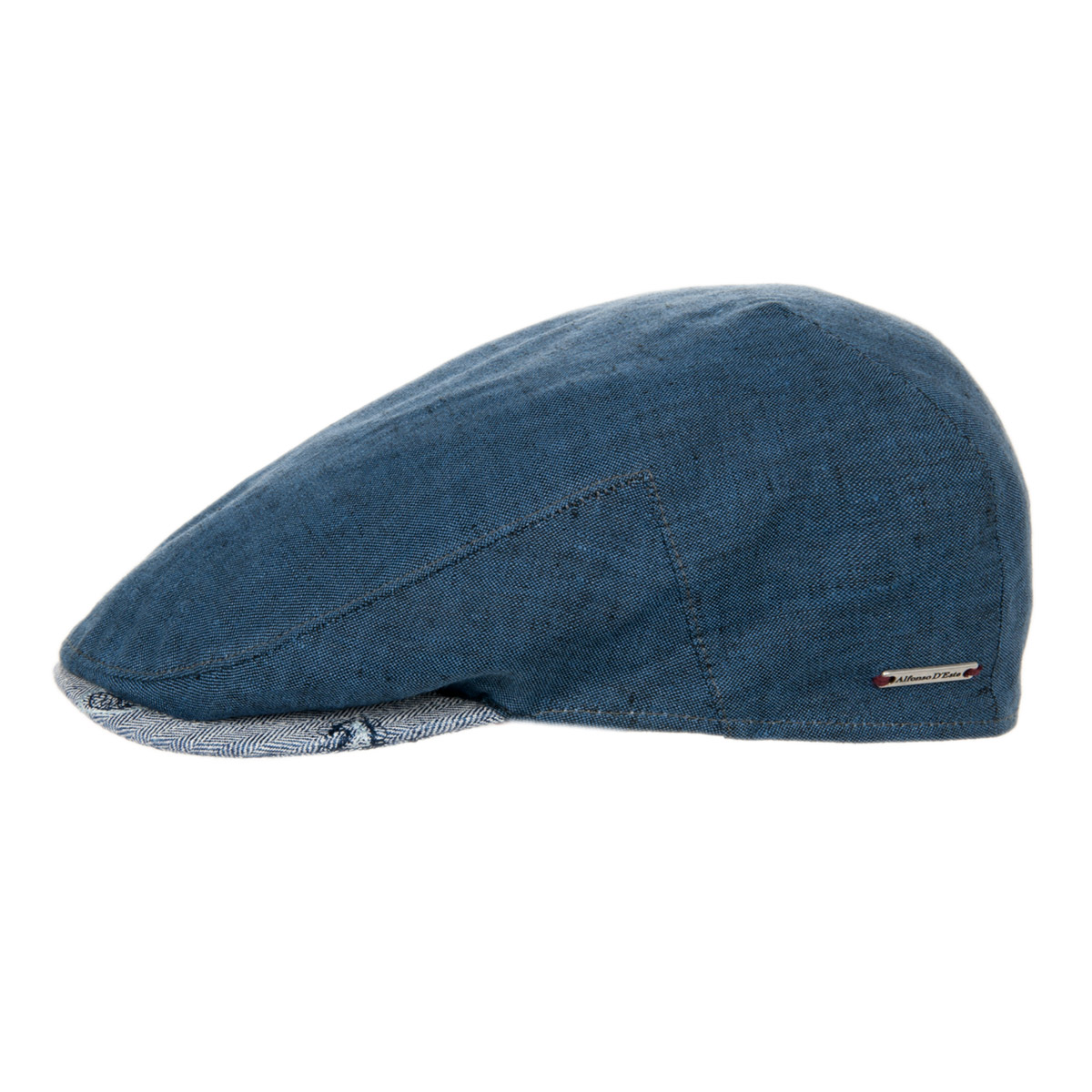 Sterkowski GECKO Berretto Piatto In Lino Naturale – Traspirante, Leggero, Stile Ivy League – Unisex
