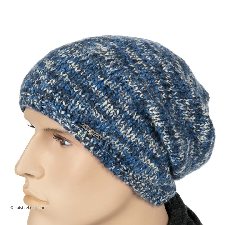 Cappello di lusso in soffice mohair da donna. Cappello
