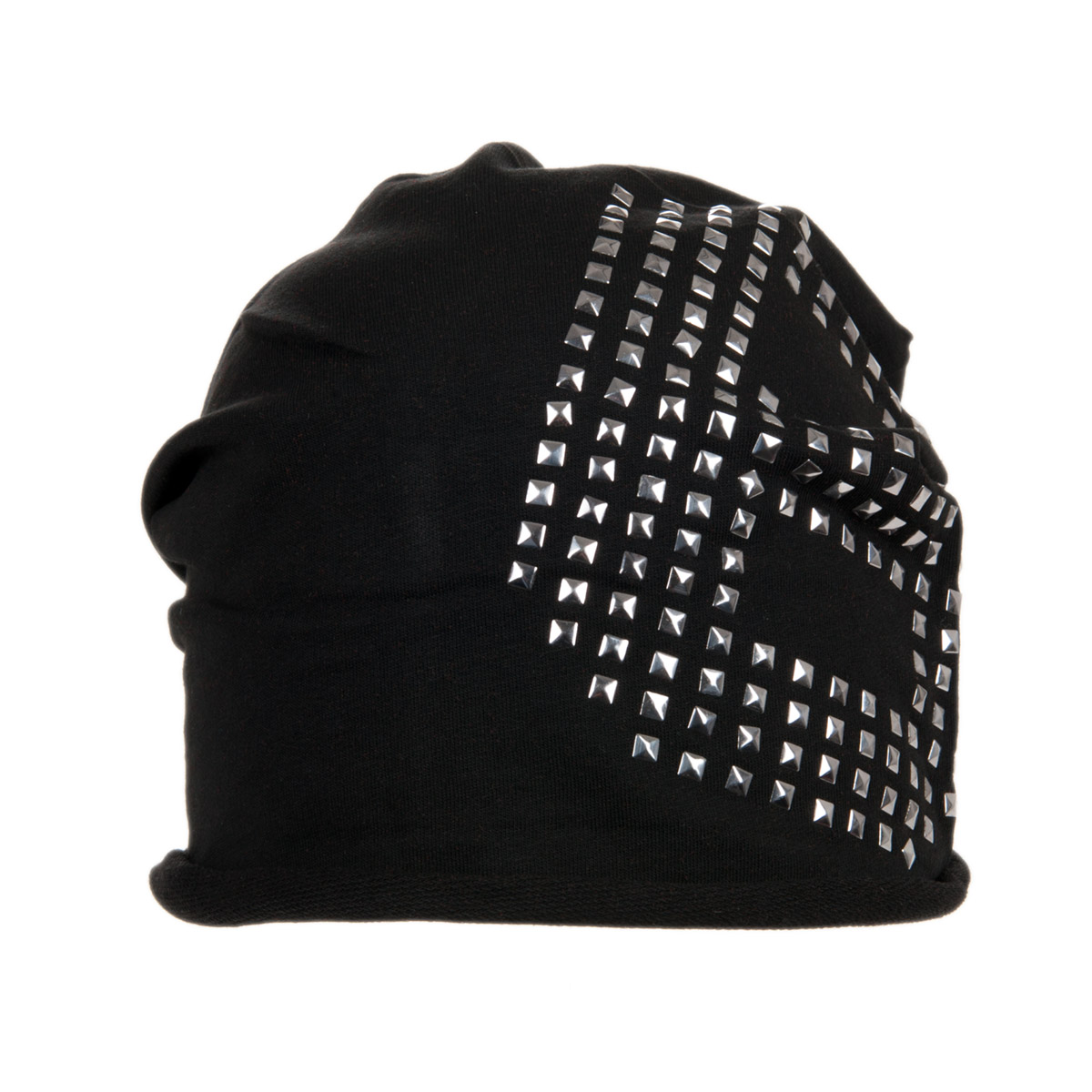 Oversize beanie con decorazione