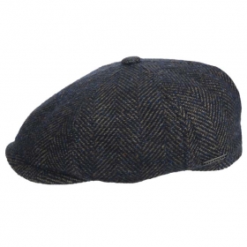 berretto uomo flatcap Oregon Wool firmato STETSON