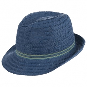 Cappello Trilby in 100% carta firmato Alessandra Bacci