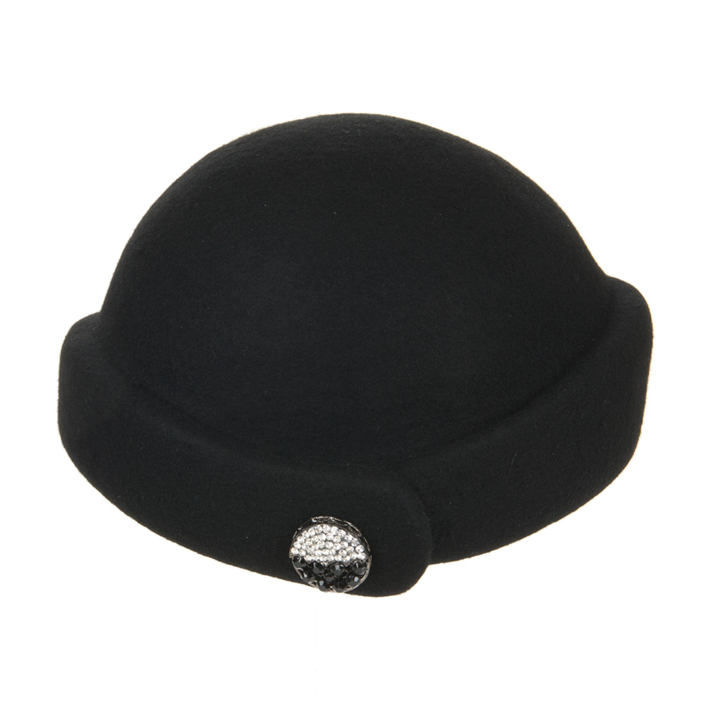 Cappello A Cloche In Lana 100% DongBao – Stile Vintage, Regolabile 56-58 Cm, Perfetto Per Inverno, Chiesa E Occasioni Eleganti