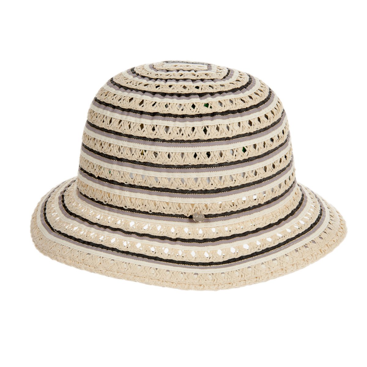 cappello di paglia carta mix da donna leggero