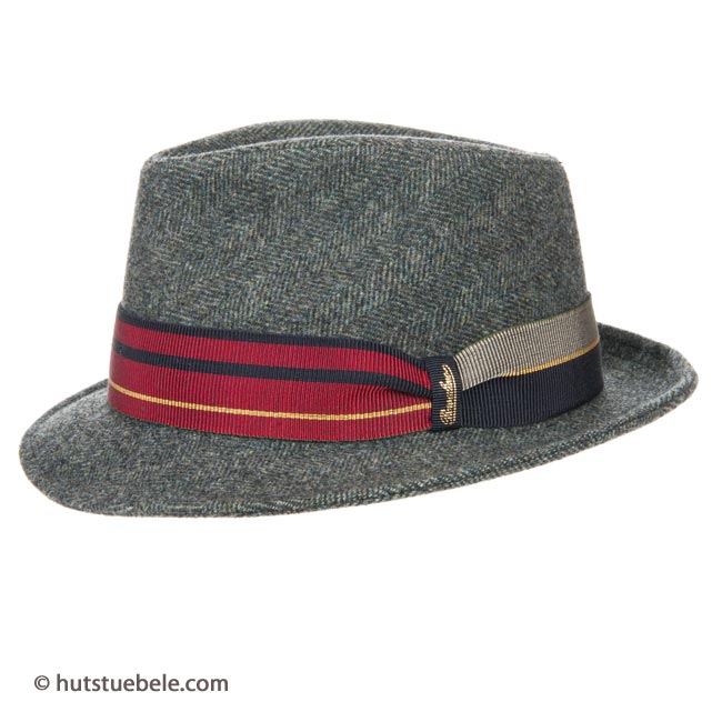 LOEVENICH Fedora da Donna Carta con Tesa di Colore Diverso in Taglia