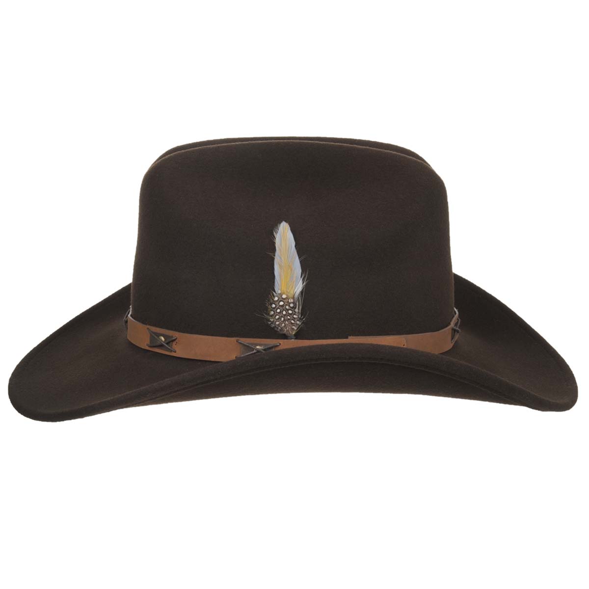 Cappello Cowboy Donna Con Piuma E Paillettes - Stile Vintage, Per Feste, Halloween E Carnevale - Foto 2