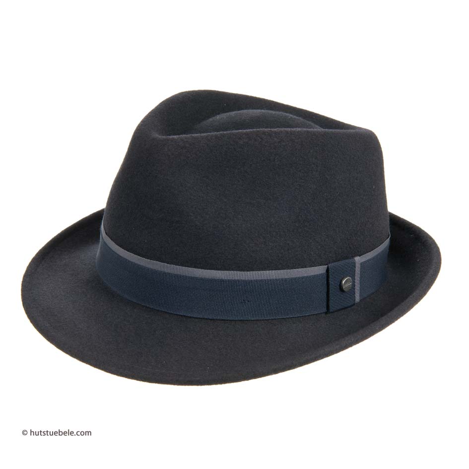 Big Size 100 Uomini% Feltro Di Lana Trilby Di Fedora Per Gentleman Tesa Larga Cloche Cap Paglia Nero, 56-58cm - Foto 7