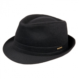 STETSON   cappello trilby tesa stretta modello BENAVIDE