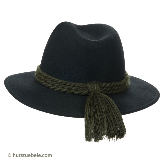 Cappello da uomo in feltro di lana Tirol di Hutter cappello con corda di  lana e