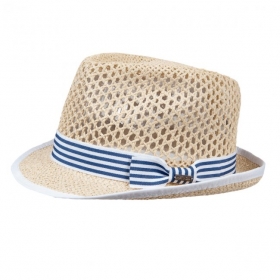 Cappello di paglia trilby da donna